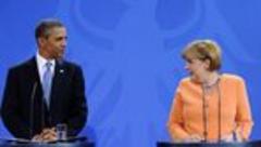 Obama in Berlin: Merkel verlangt Verhältnismäßigkeit bei Prism